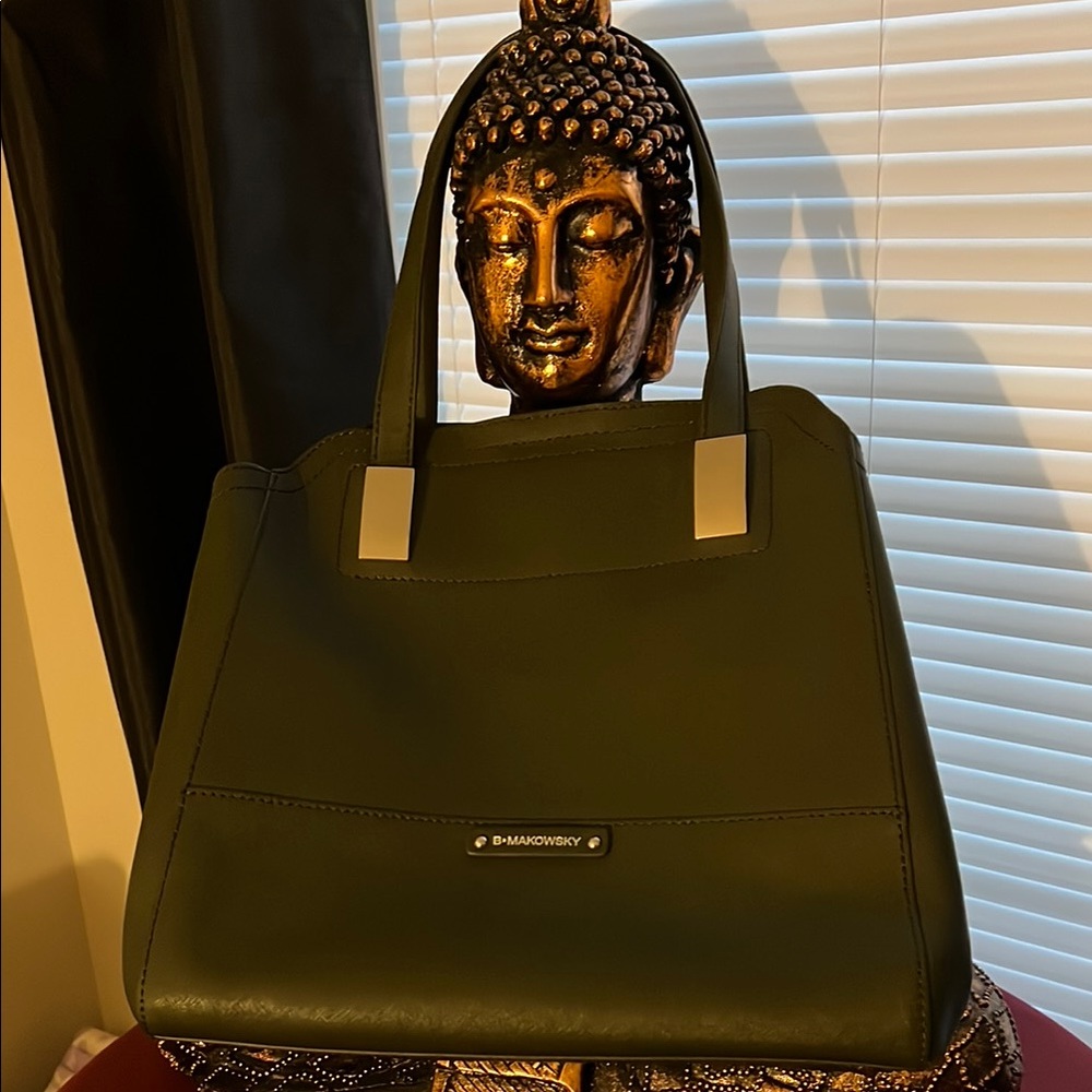 B. Makowsky Green Tote Bag